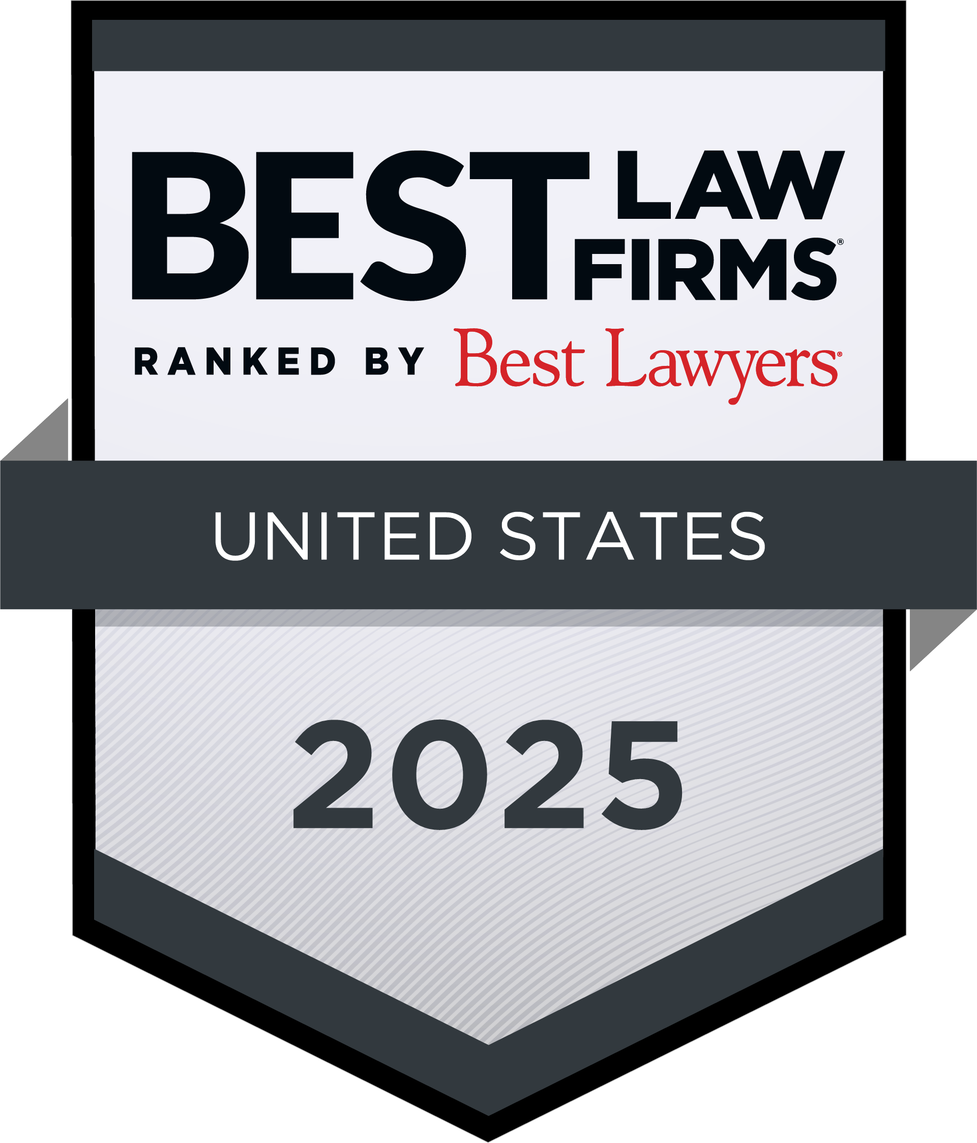 best law firms ranked by best lawyers 2025 - Badge